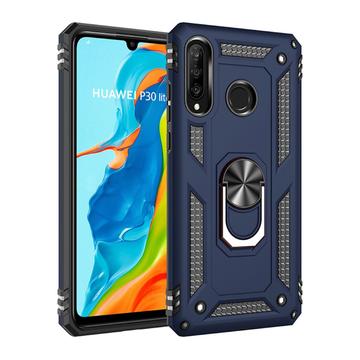 Husă Hibrid Defender Series pentru Huawei P30 Lite - Albastru