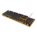 Deltaco GAM-021 Tastatură de gaming cu fir - negru / portocaliu