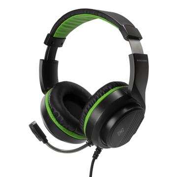 Deltaco GAM-128 Căști de gaming cu fir - negru / verde