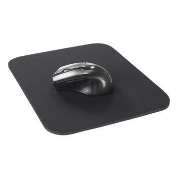 Deltaco KB-1S Suport de mouse din cauciuc acoperit cu țesătură - negru