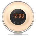 Ceas Digital Cu Radio, Alarmă Și Lumină LED Colorată