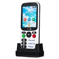 Doro 780X - 4G, Bluetooth, 1600mAh - Negru / Alb