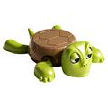 Suport pentru pahar Dowmoo 3D Eyes cu broască țestoasă amuzantă - verde / maro