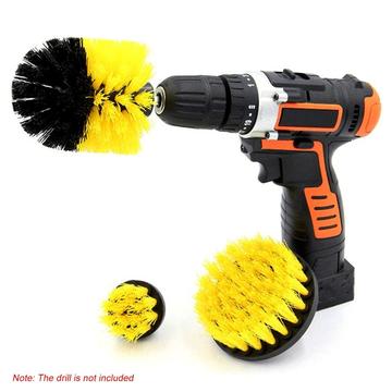 Set de accesorii de frezare cu perie pentru burghie - Galben