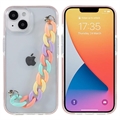 Husă TPU iPhone 14 Plus - Seria Dual-Color - Curea Colorată