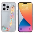 Husă TPU iPhone 14 Pro Max - Seria Dual-Color - Curea Colorată