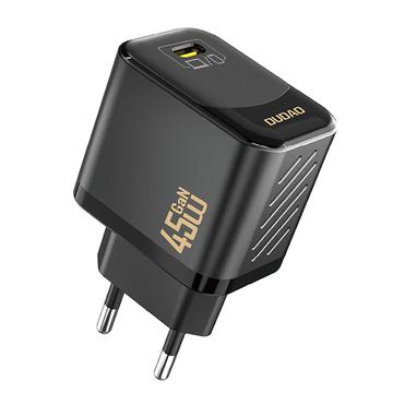 Dudao A28 45W GaN USB-C încărcător de perete - negru