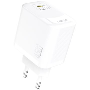 Dudao A28 45W GaN USB-C încărcător de perete - alb