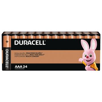 Baterii alcaline Duracell Basic LR03/AAA - 24 buc.