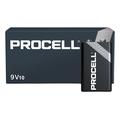 Baterii alcaline Duracell Procell 6LR61/9V Procell 673mAh - 10 buc.