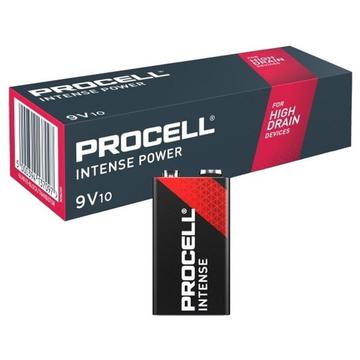 Baterii alcaline Duracell Procell Intense Power 6LR61/9V - 10 buc.