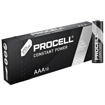 Baterii alcaline Duracell Procell LR03/AAA 1200mAh - 10 buc.