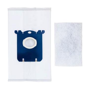 Sac de praf cu filtru de bumbac pentru aspiratoarele Philips, Electrolux Bosch și Siemens