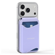 Portcard magnetic Dux Ducis Arch cu MagSafe și RFID - Violet