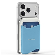 Portcard magnetic Dux Ducis Arch cu MagSafe și RFID - Alb / Albastru