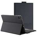Husă Cu Tastatură Bluetooth Samsung Galaxy Tab S6 Lite 2020/2022 - Dux Ducis - Negru