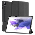 Husă Folio Pliabilă Samsung Galaxy Tab S7+/S8+ - Dux Duxis Domo - Negru