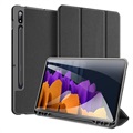 Husă Folio Pliabilă Samsung Galaxy Tab S7/S8 - Dux Ducis Domo - Negru