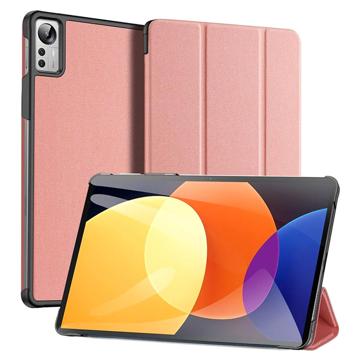 Husă Folio Pliabilă Xiaomi Pad 5 Pro 12.4 - Dux Ducis Domo - Roz