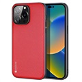 Husă Hibrid iPhone 14 Pro Max - Dux Ducis Fino - Roșu