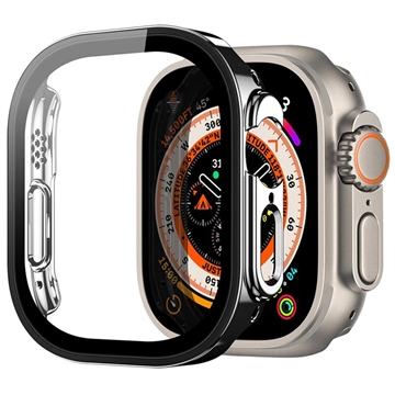 Husă Dux Ducis Hamo Apple Watch Ultra 2/Ultra cu Protector de Ecran - 49 mm - Negru