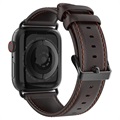 Curea Piele Dux Ducis - Apple Watch Series Ultra 2/Ultra/9/8/SE (2022)/7/SE/6/5/4/3/2/1 - 49mm/45mm/44mm/42mm - Cafeniu