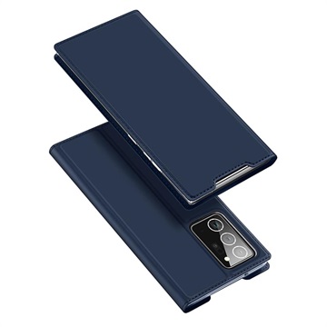 Husă Flip Samsung Galaxy Note20 Ultra - Dux Ducis Skin Pro - Albastru
