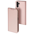Husă Flip Samsung Galaxy A14/A14 5G - Dux Ducis Skin Pro - Roz