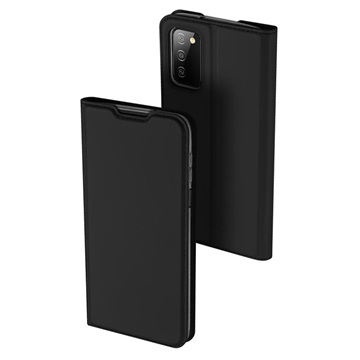 Husă Flip Samsung Galaxy A03s - Dux Ducis Skin Pro - Negru