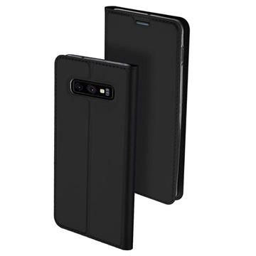 Husă Flip Samsung Galaxy S10e - Dux Ducis Skin Pro - Negru