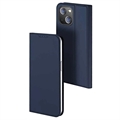 Husă Flip iPhone 15 Plus - Dux Ducis Skin Pro - Albastru