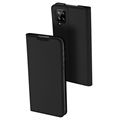 Husă Flip Samsung Galaxy A12 - Dux Ducis Skin Pro - Negru