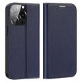 Husă Flip iPhone 14 Pro - Dux Ducis Skin X2 - Albastru