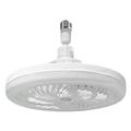 Ventilator de tavan cu lumină E27 și telecomandă - Alb