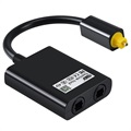 Splitter Audio Toslink / Optic EMK 102B (Vrac)