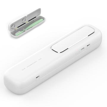 ES-X1 Periuță de dinți portabilă Smart Sanitizer pentru călătorie/casă - alb