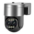 ESCAM G03 Cameră PTZ WiFi cu două obiective și zoom optic 8x