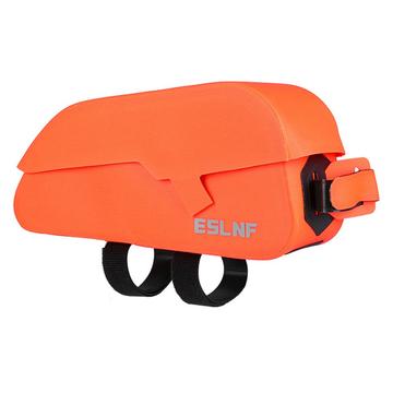 ESLNF 07CF0012 Geantă de bicicletă Top-Tube rezistentă la apă cu închidere magnetică - Orange