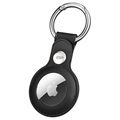 Husă Piele cu Carabinieră Apple AirTag - ESR Metro - Negru