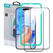 Geam Protecție Ecran iPhone 16 Pro - ESR  - 9H, 0.3mm- 2 Buc.