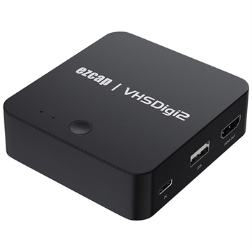 EZCAP 181P Transcriere cu un singur clic de transcriere a benzii VHS la MP4 CVBS AV Video Recording Converter Recorder cu HD Video Port