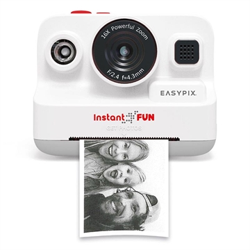Easypix InstantFUN Camera instantanee - Alb