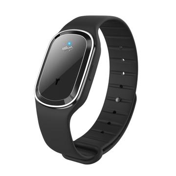 Brățară electronică cu ultrasunete repelentă la țânțari - negru