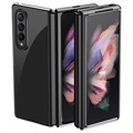 Husă Samsung Galaxy Z Fold3 5G - Electroplated Frame - Negru
