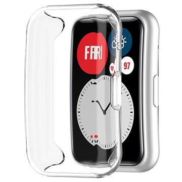 Husă TPU Huawei Watch Fit - Galvanizată - Transparent