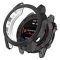 Husă TPU Garmin Fenix 7X/7X Solar - Galvanizată - Negru