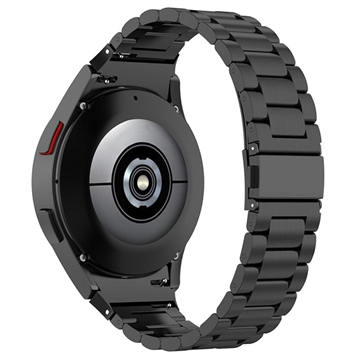 Curea Elegantă din Oțel Inoxidabil Samsung Galaxy Watch4/Watch4 Classic/Watch5/Watch6/Watch FE/Watch7 - Negru