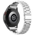 Curea Elegantă din Oțel Inoxidabil Samsung Galaxy Watch4/Watch4 Classic/Watch5/Watch6 - Argintiu