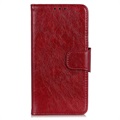 Husă Portofel Cu Funcție Stand Samsung Galaxy Xcover 5 - Elegant - Roșu