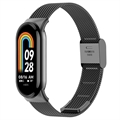 Xiaomi Smart Band 8 Curea Elegantă din Plasă din Oțel Inoxidabil - Negru